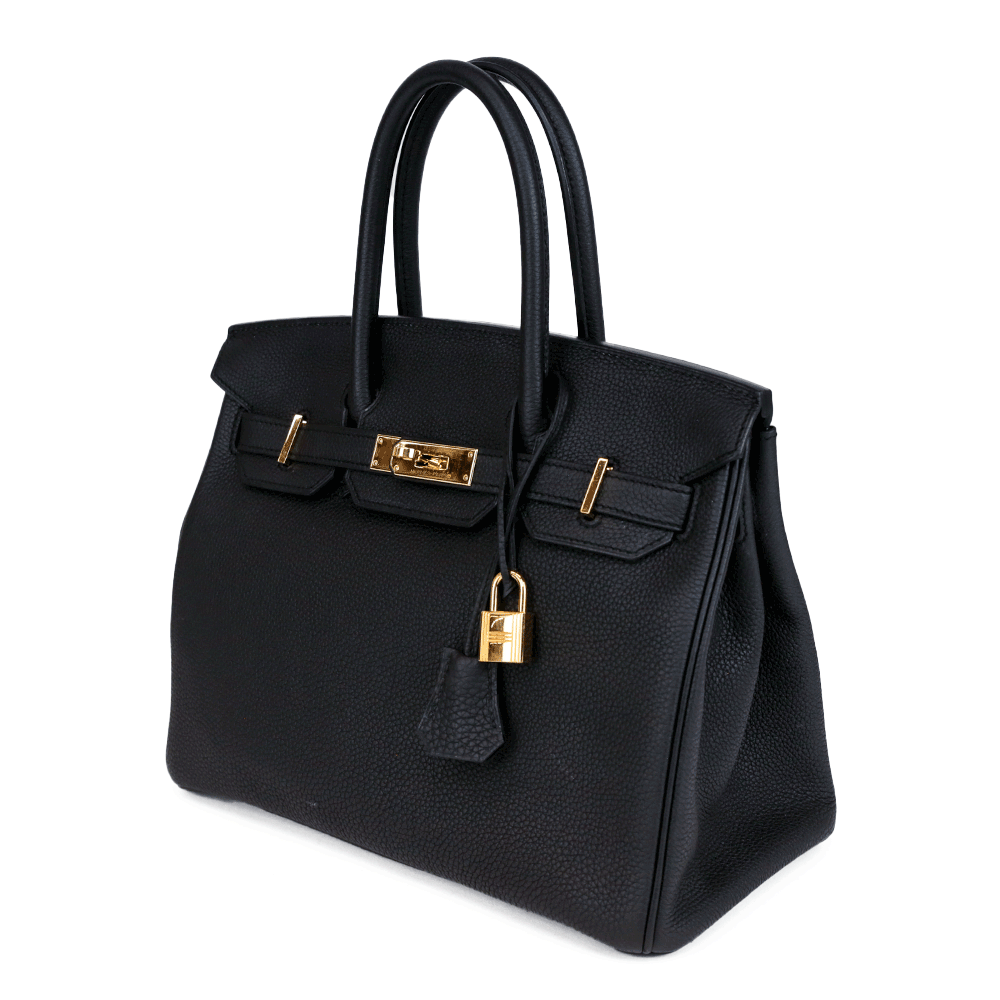 Hermès Black Togo Birkin 30