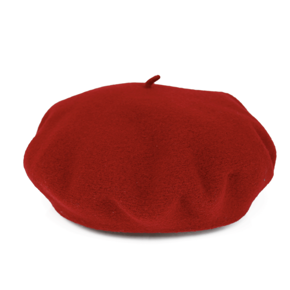 Hermès Red Wool Felicity Beret