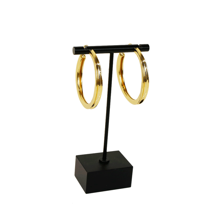 Jenny Bird Gold Slim Doune Hoop Earrings