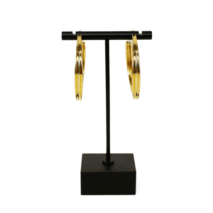 Jenny Bird Gold Slim Doune Hoop Earrings