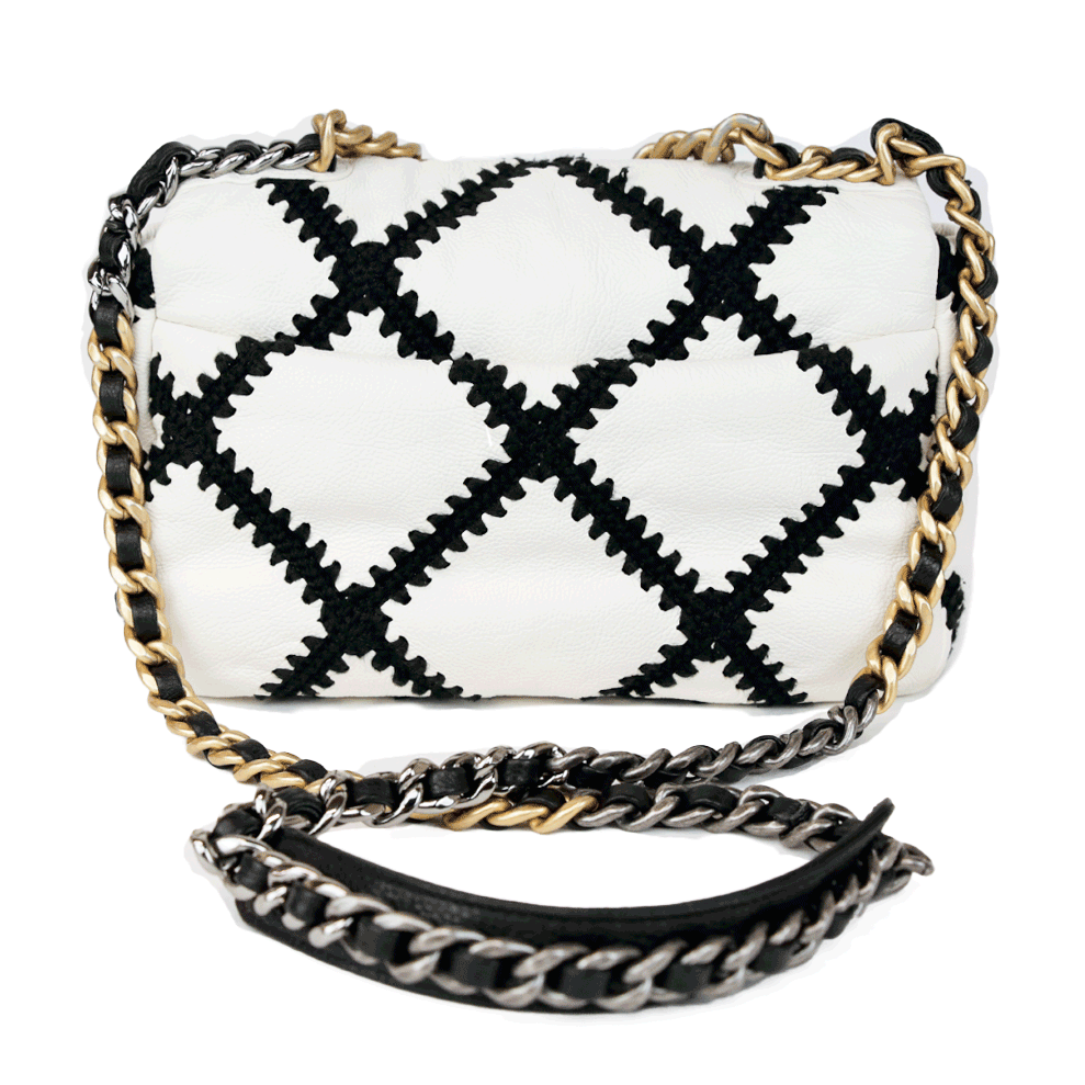 Chanel 19 Medium Crochet Flap Bag