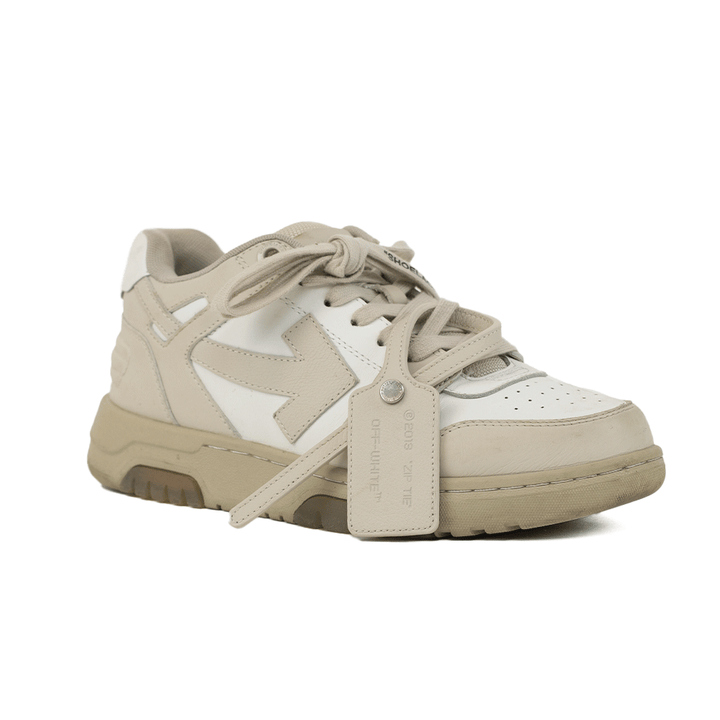 Off-White Out Of Office Beige 
White Sneakers