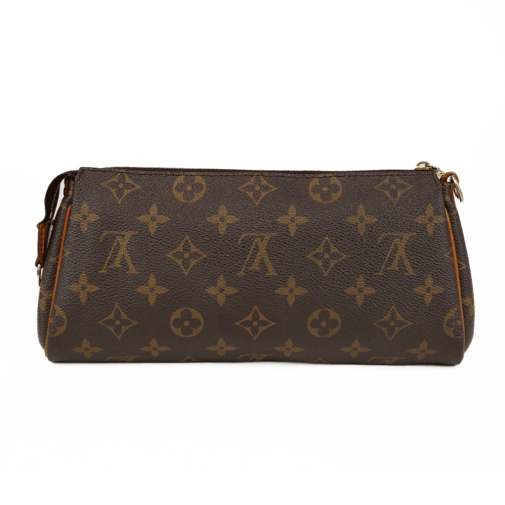 Louis Vuitton Monogram Coated Canvas Eva Pochette