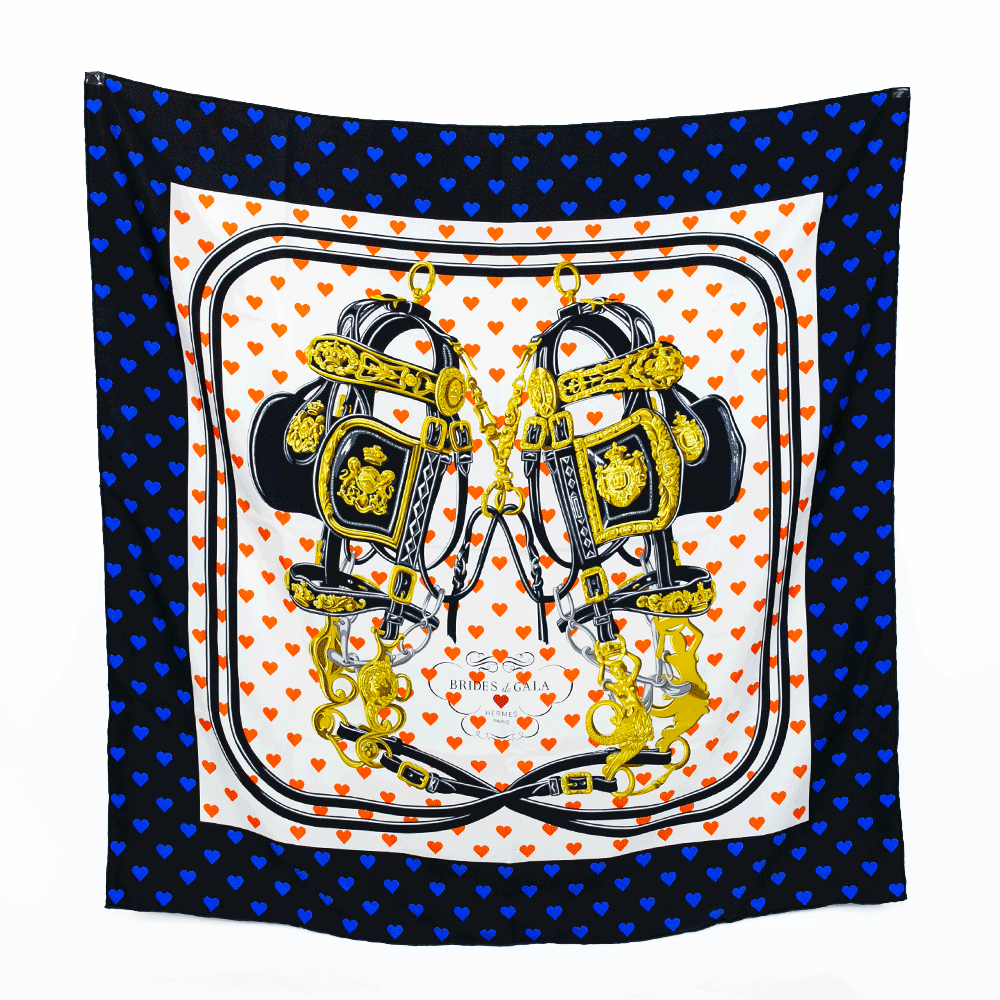 Hermès Brides de Gala Silk Square Scarf