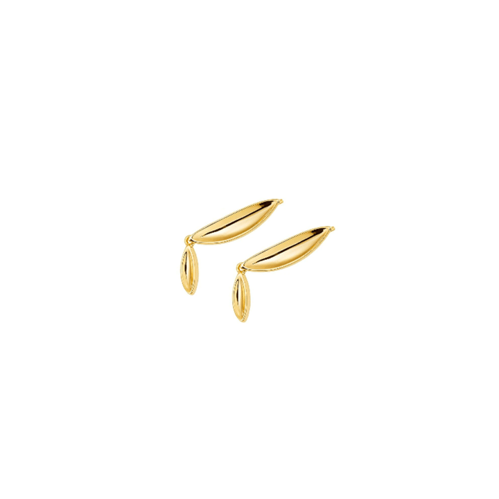 Jenny Bird Studio Climber Gold Earrings