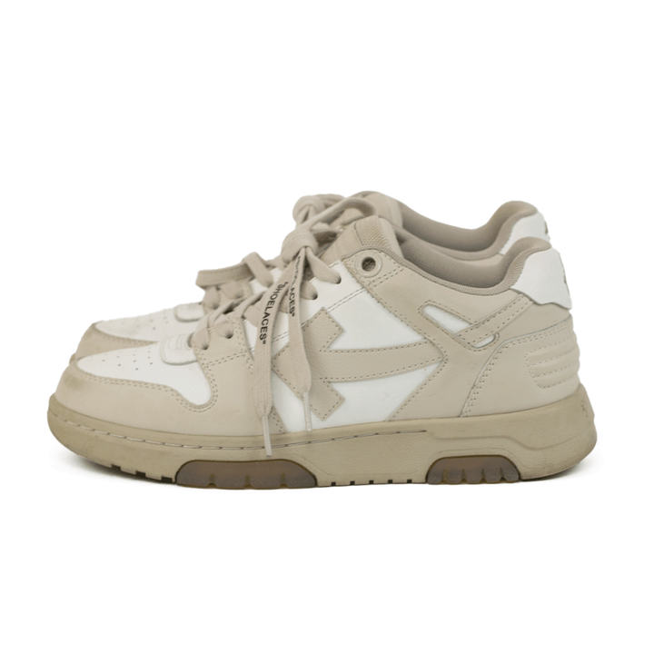 Off-White Out Of Office Beige 
White Sneakers