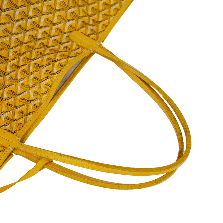 Goyard Yellow Coated Canvas St. Louis GM Tote Bag