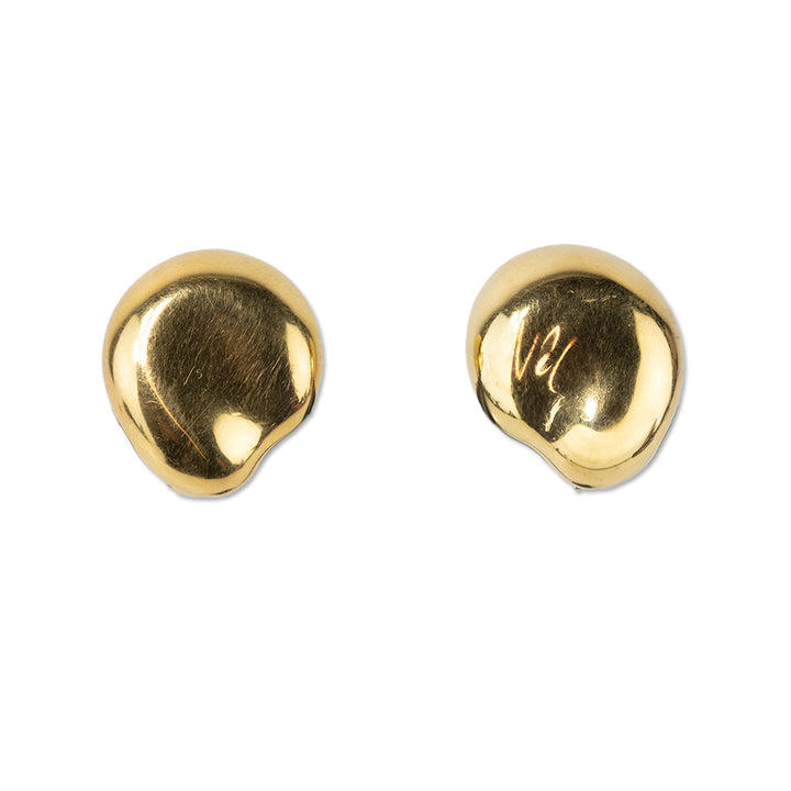 Vintage Tiffany 
Co. x Elsa Peretti 18K Clip on Earrings