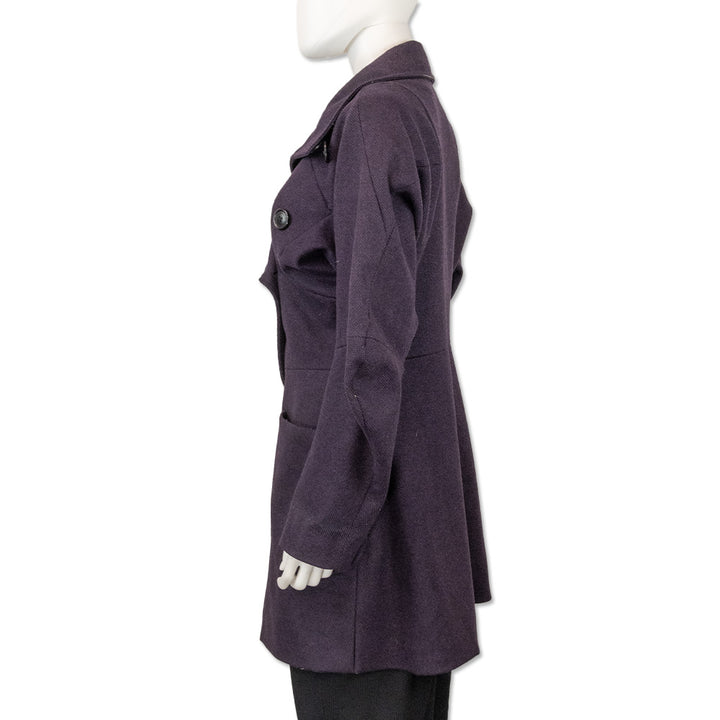 Vivienne Westwood Purple Wool Peacoat