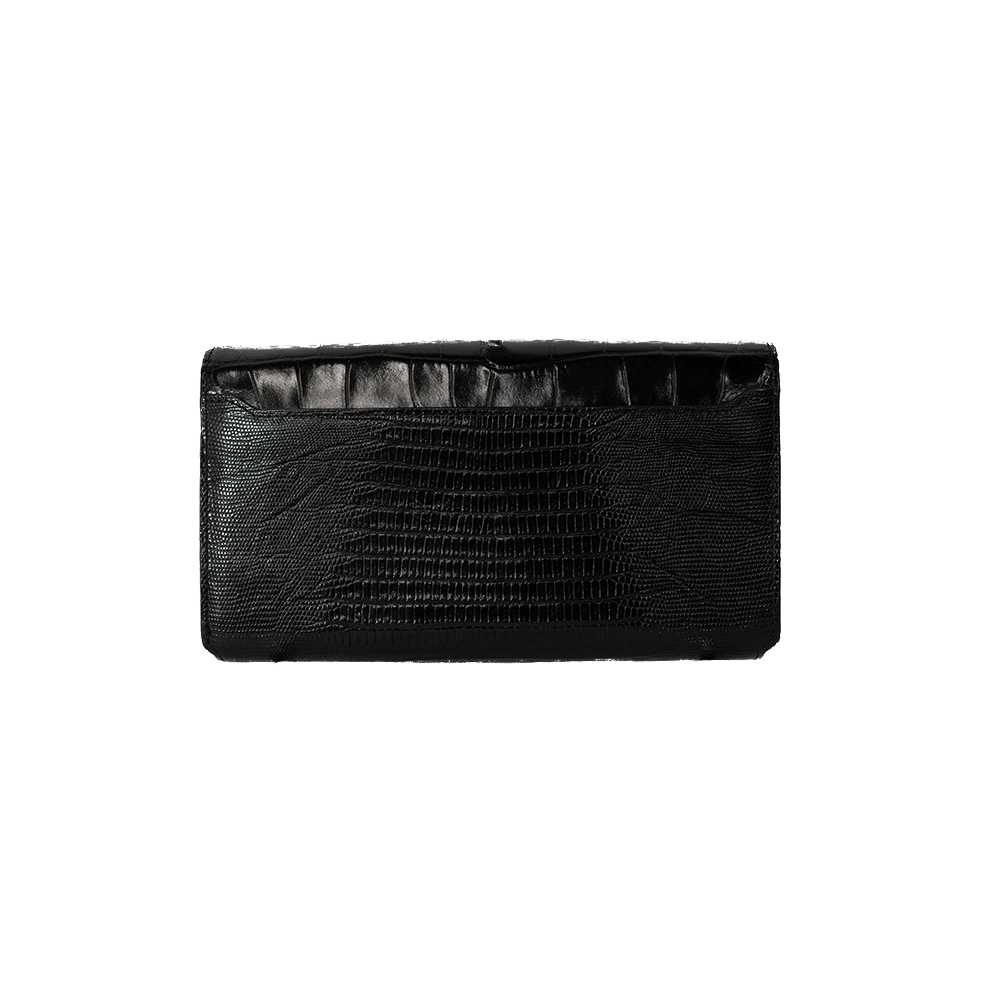 ALEXANDER WANG CROC EMBOSSED CLUTCH