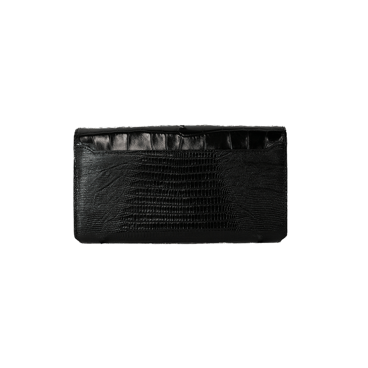 ALEXANDER WANG CROC EMBOSSED CLUTCH