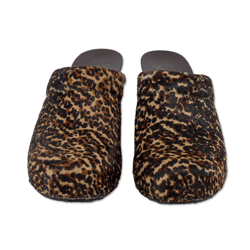 Dansko Rae Leopard Pony Hair Platform Clog