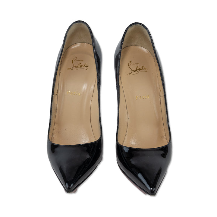 Christian Louboutin So Kate 120 Black Patent Pointed-Toe Pump