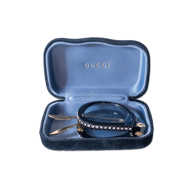 GUCCI GG0307 FOLDABLE AVIATOR SUNGLASSES