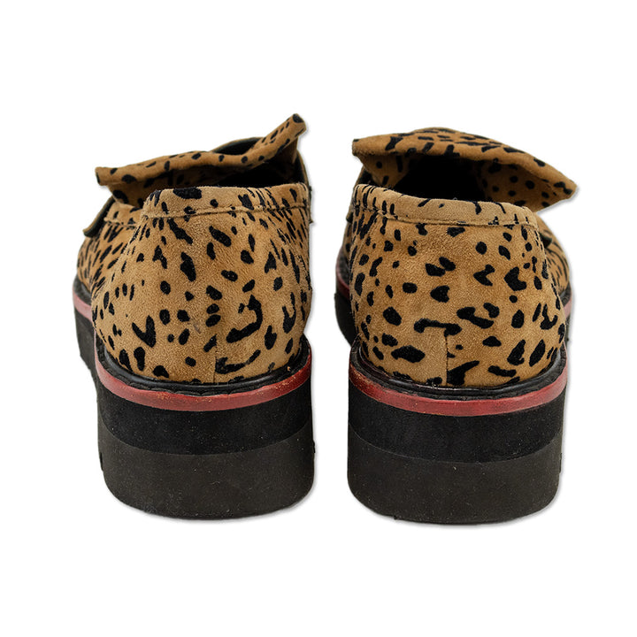 Rag 
Bone Animal Print Suede Platform Loafers