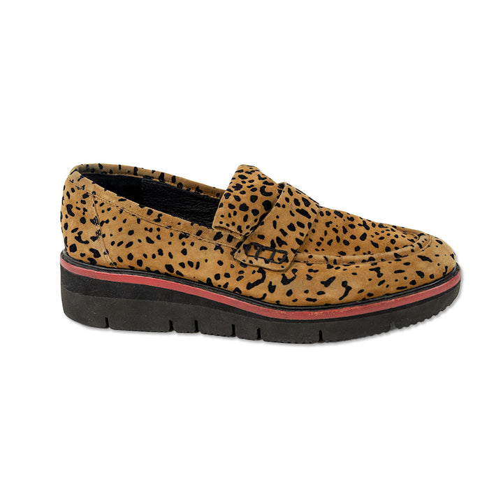 Rag 
Bone Animal Print Suede Platform Loafers