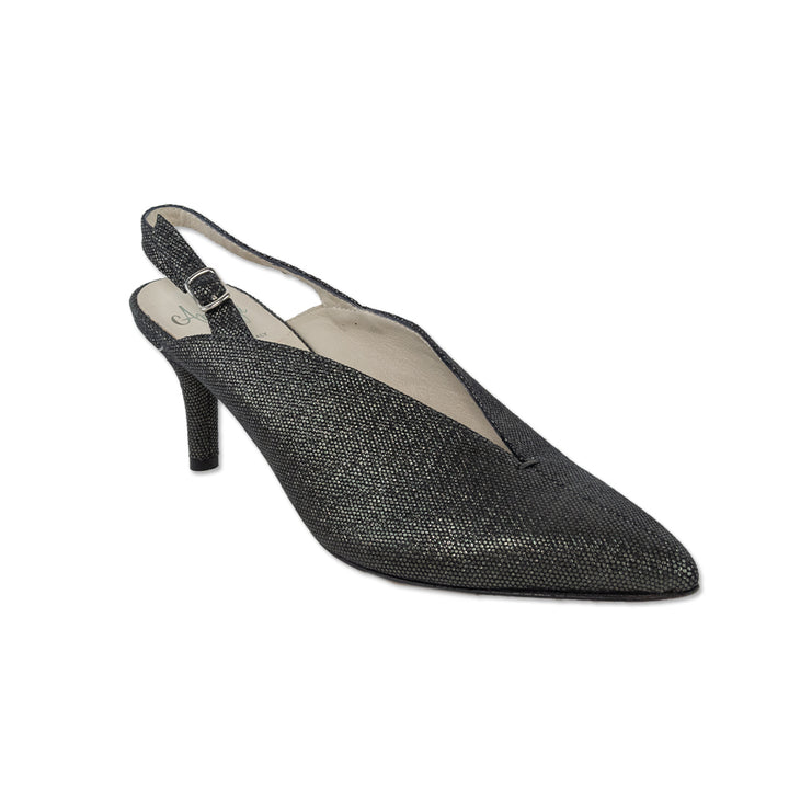 Amalfi by Rangoni Pinerolo Grafite Slingback Pump