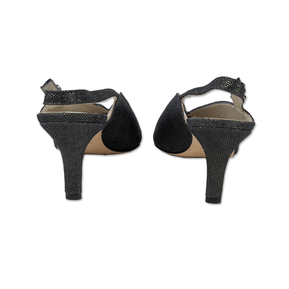 Amalfi by Rangoni Pinerolo Grafite Slingback Pump