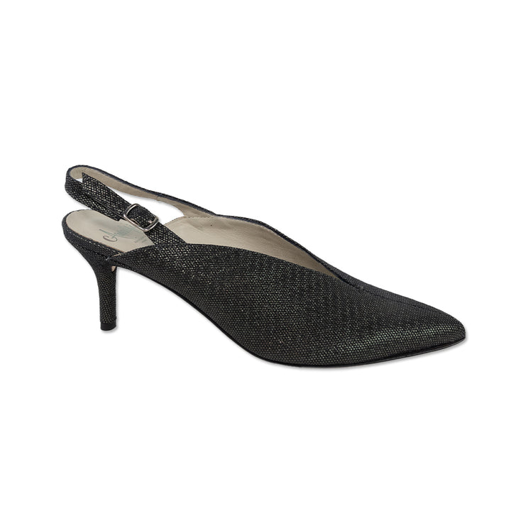 Amalfi by Rangoni Pinerolo Grafite Slingback Pump