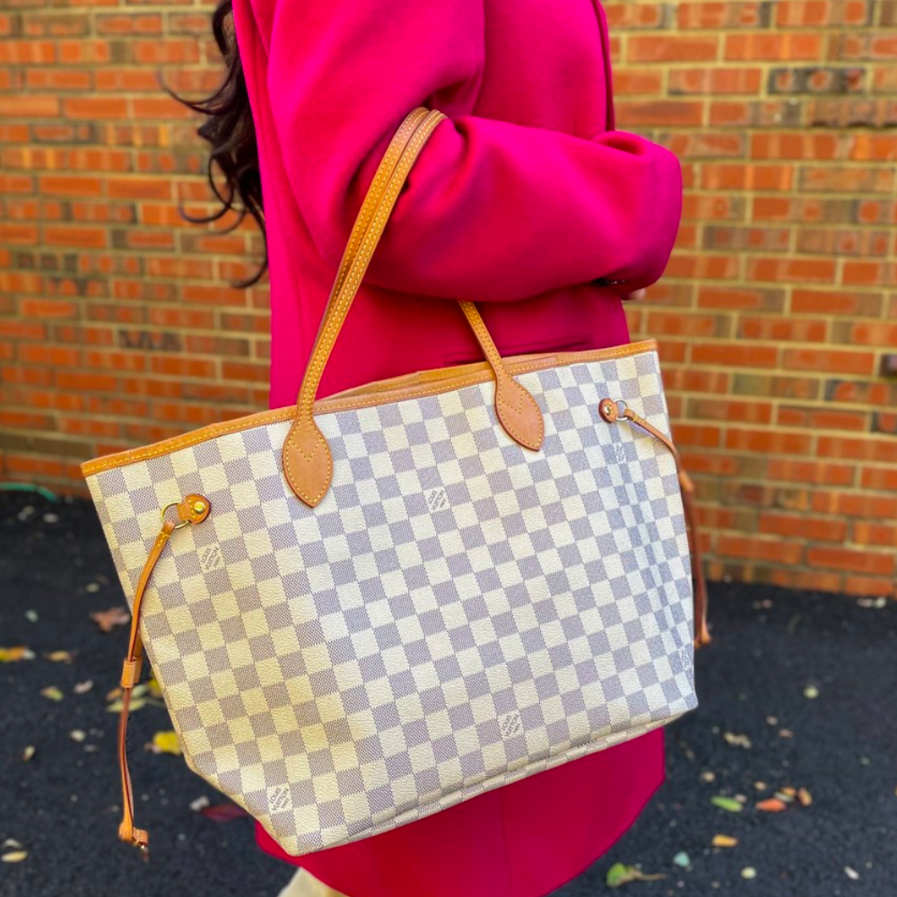 Louis Vuitton Damier Azur Neverfull MM