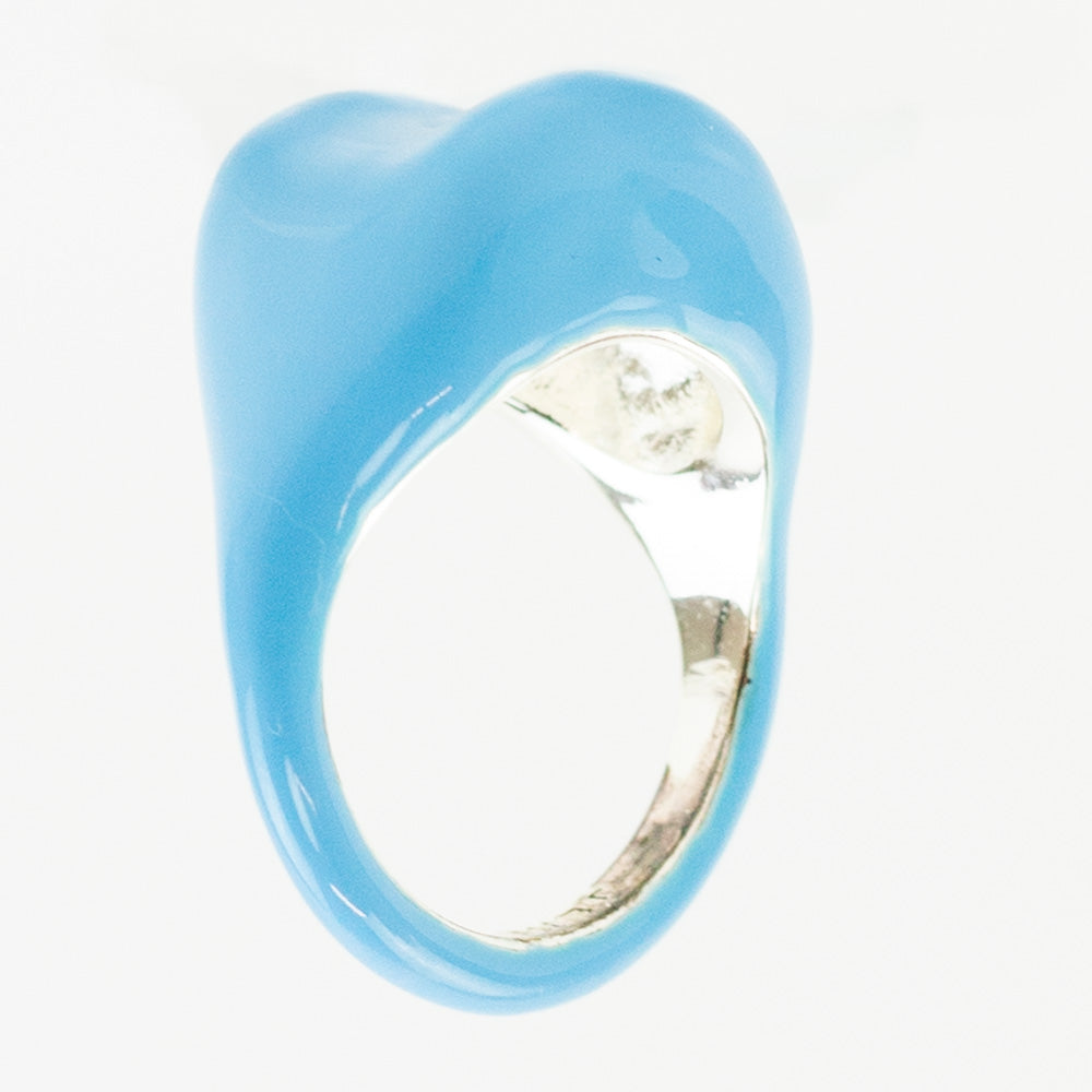 Jenny Bird Arlo Blue Enamel Ring