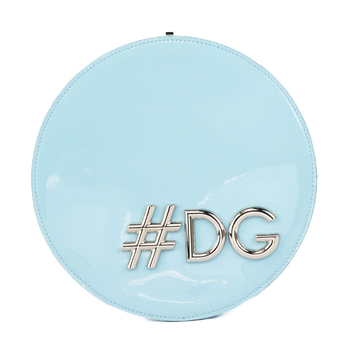 Dolce 
Gabbana #DG Girls Blue Round Shoulder Bag