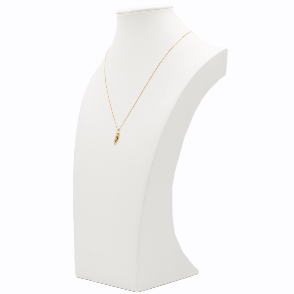 Jenny Bird Studio Pendant Gold Curb Chain Necklace