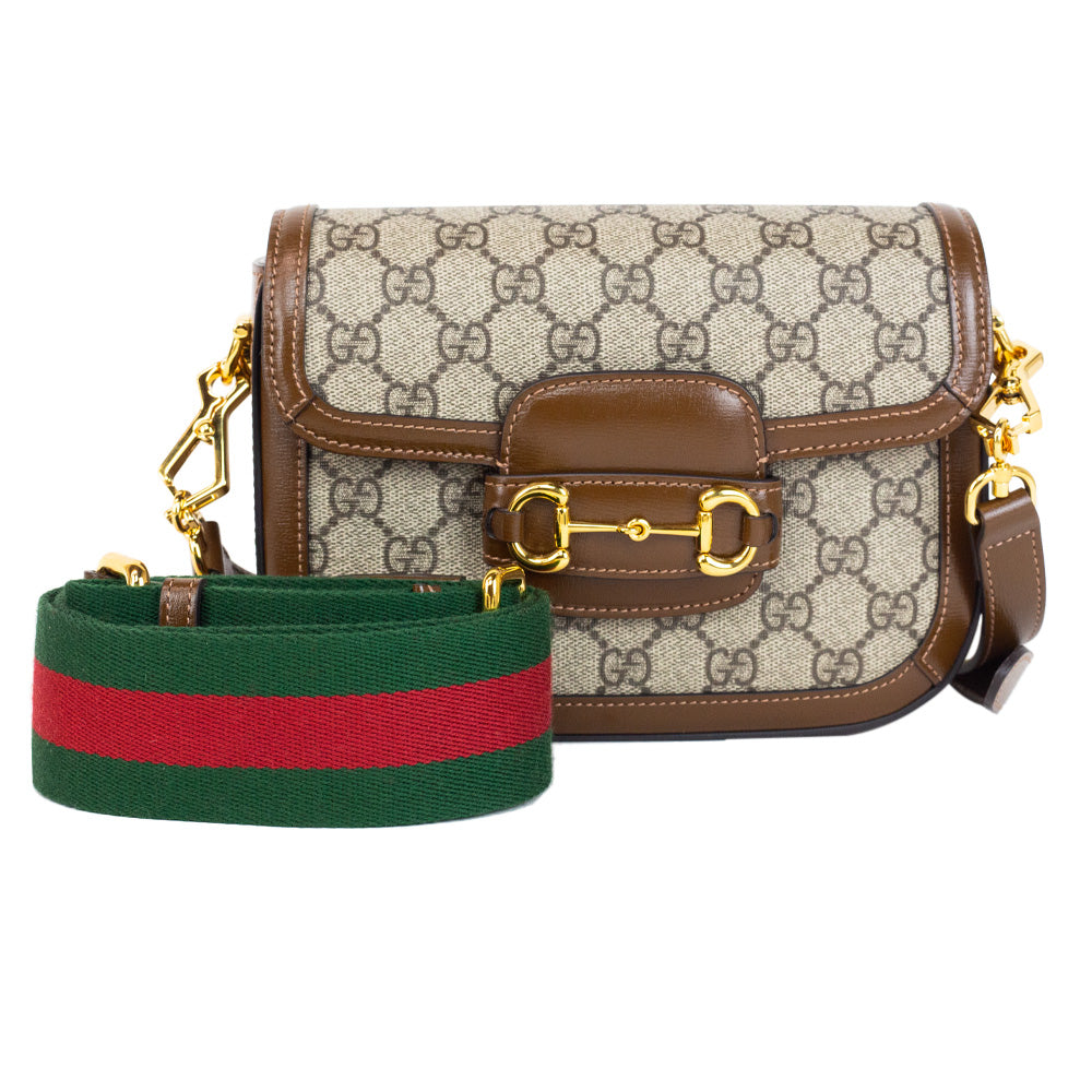 front view of Gucci Horsebit 1955 Mini Bag