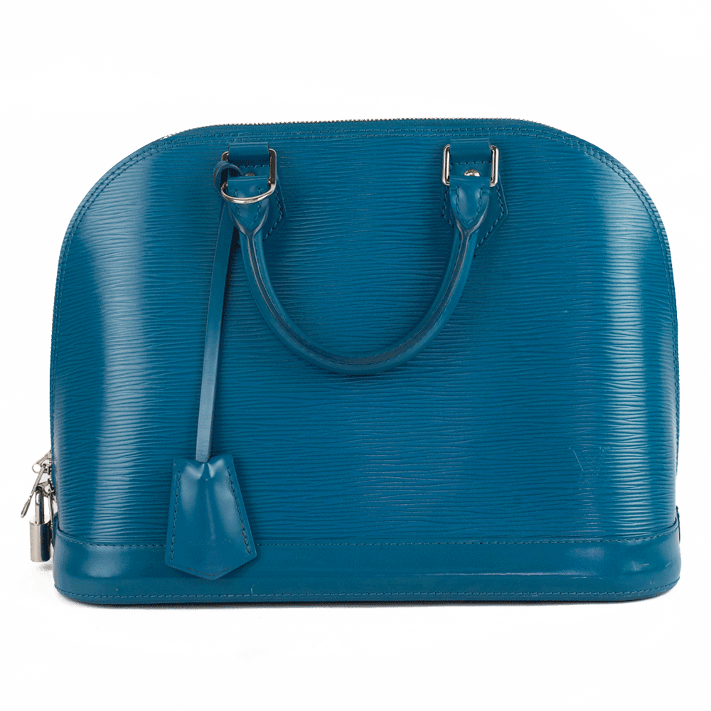 Louis Vuitton Blue Epi Leather Alma PM