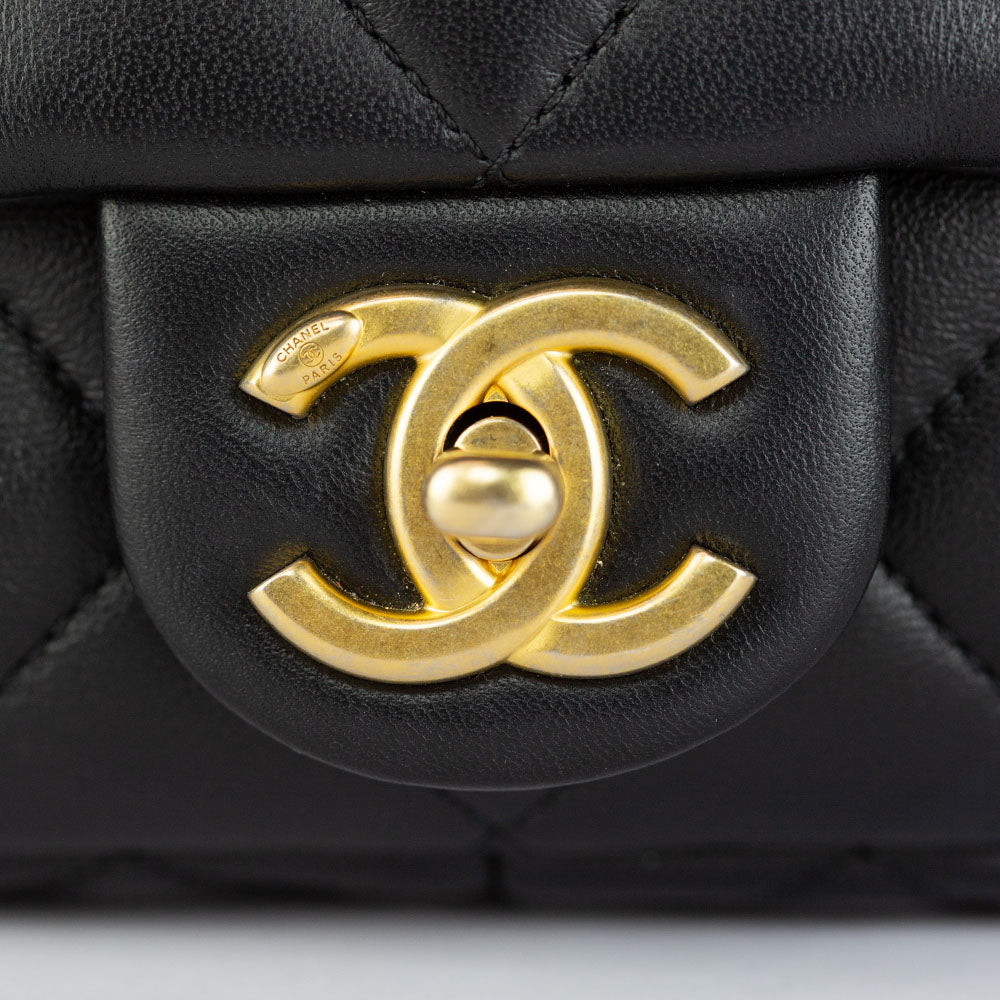 Chanel Small Funky Town 2022 Black Flap Bag