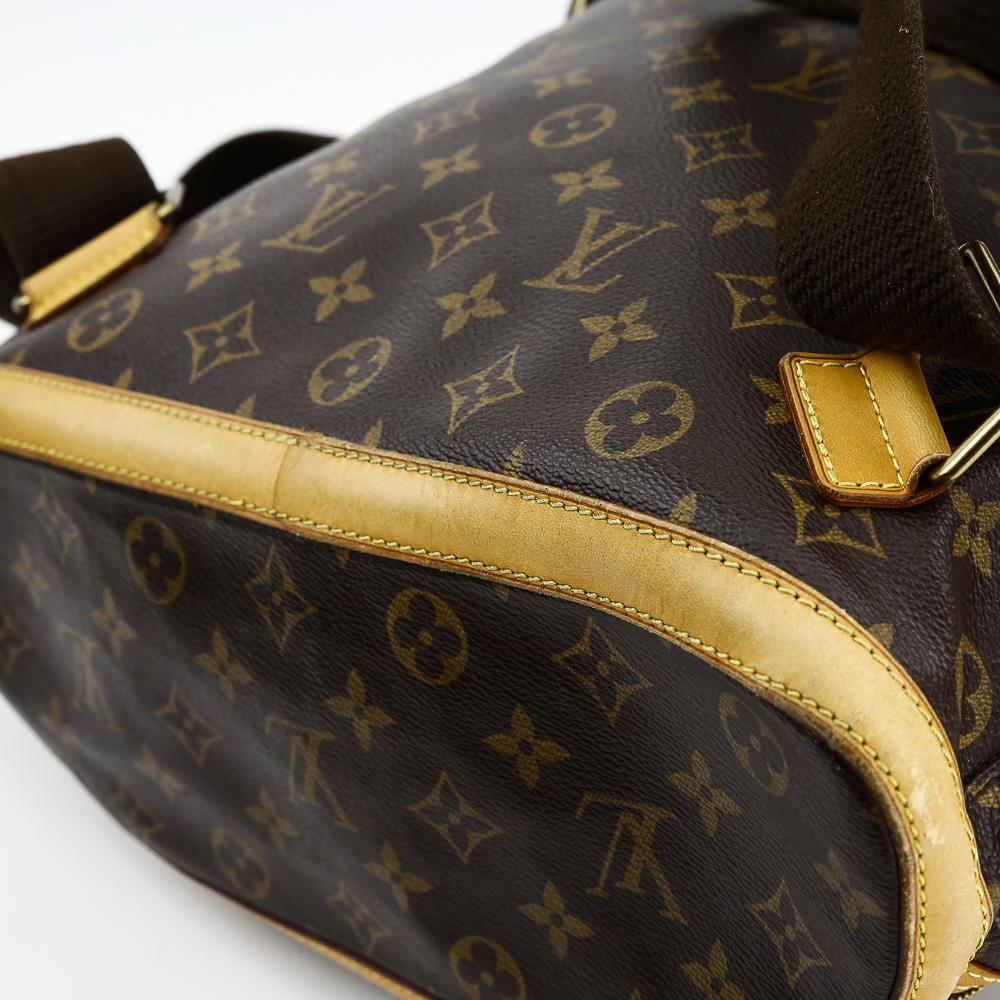 Corner view of Louis Vuitton Monogram Canvas Sac A Dos Bosphore Backpack