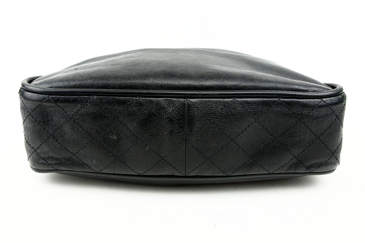 base view of Chanel Black Calfskin Coco Curve Hobo