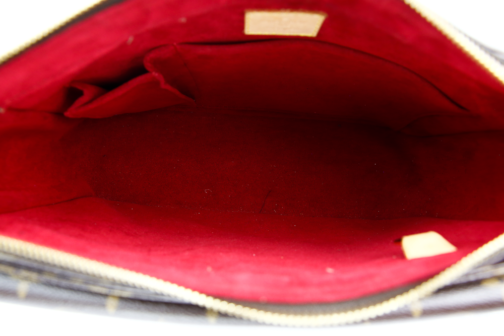 Interior view of Louis Vuitton Monogram Coated Canvas Viva Cite Shoulder Bag