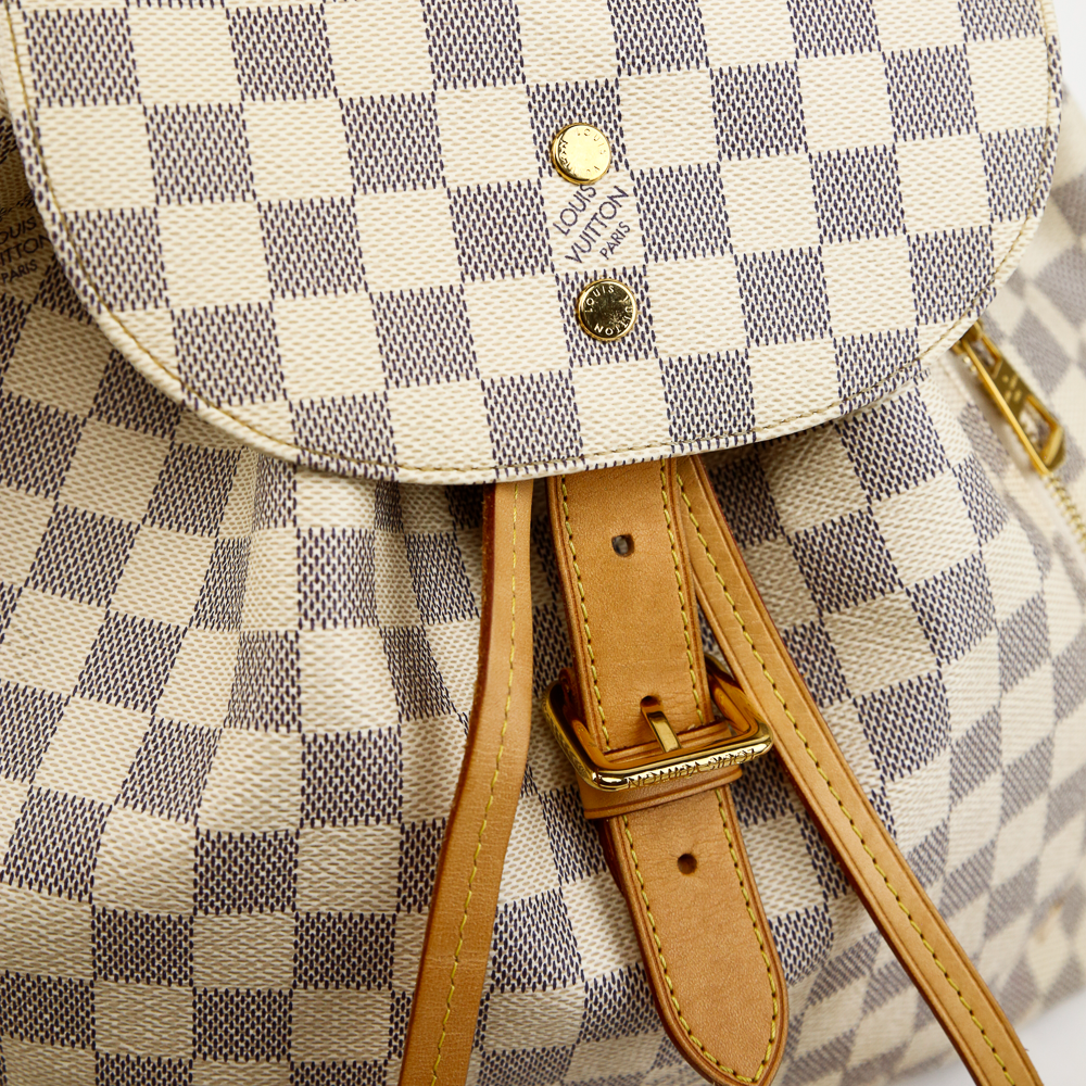 Louis Vuitton Damier Azur Sperone Backpack