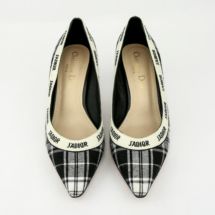 top view of Dior Tartan Check J
ADIOR Low Heel Pumps