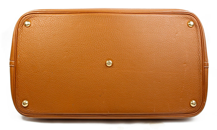 Hermès Caramel Togo Leather Bolide 45