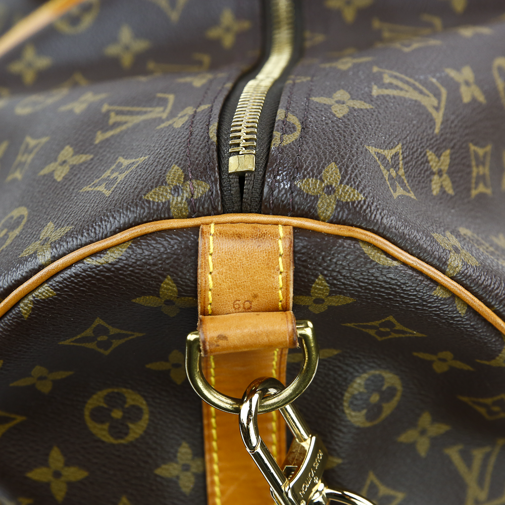 Louis Vuitton Monogram Coated Canvas Keepall 60