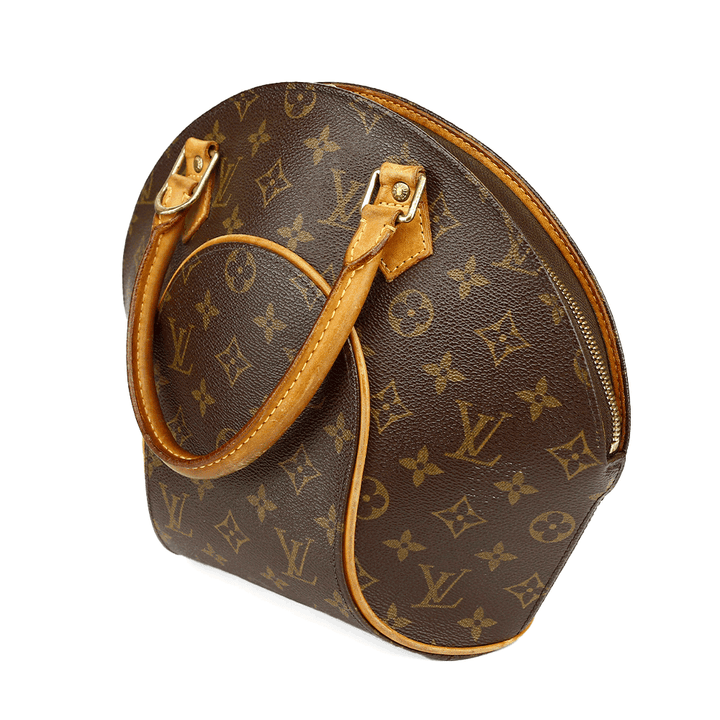 side view of Louis Vuitton Monogram Canvas Ellipse PM