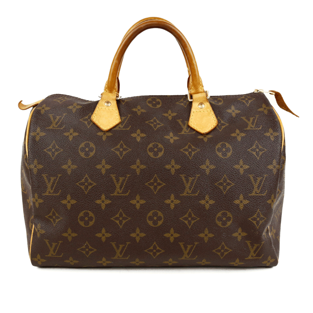 front view of Louis Vuitton Monogram Speedy 30