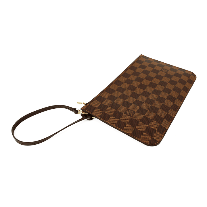 Louis Vuitton Damier Ebene Neverfull MM Pochette