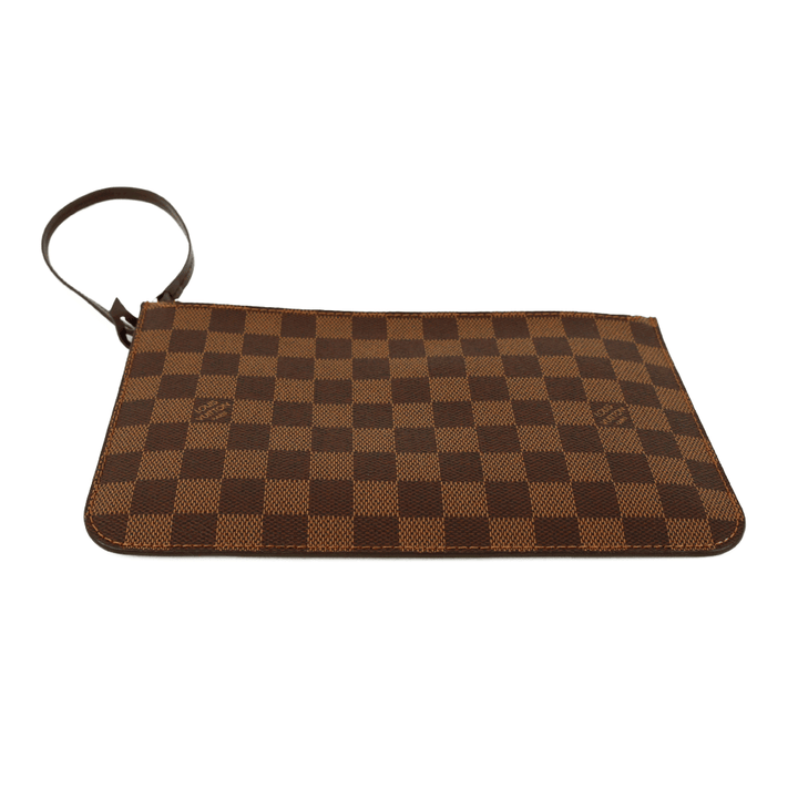 base view of Louis Vuitton Damier Ebene Neverfull MM Pochette