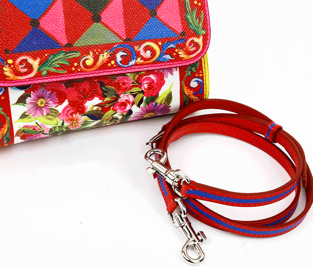 strap view of Dolce 
Gabbana Mambo Mini Miss Sicily Handbag