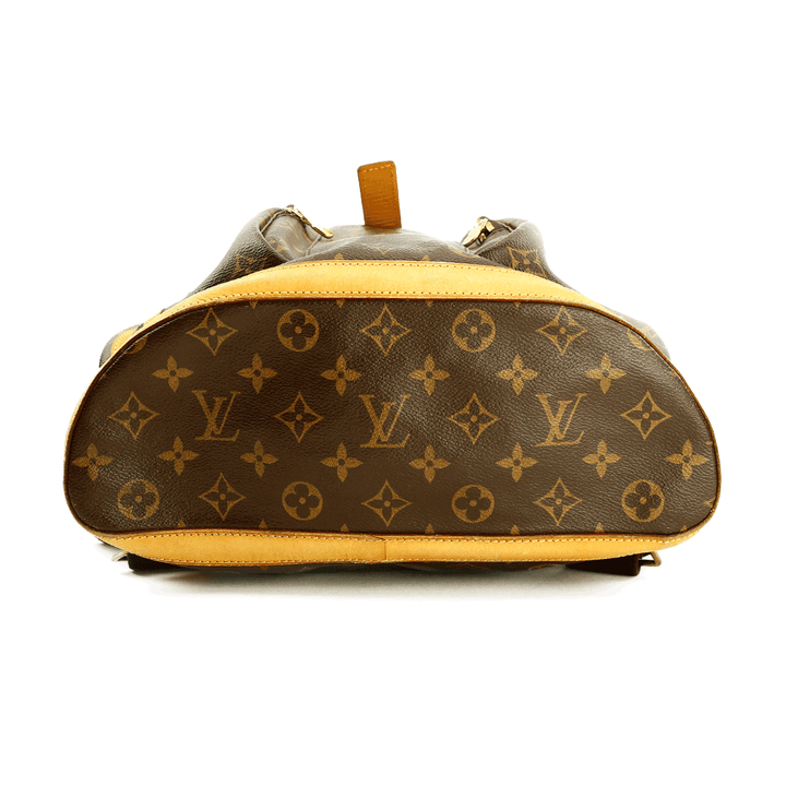 Base view of Louis Vuitton Monogram Canvas Sac A Dos Bosphore Backpack