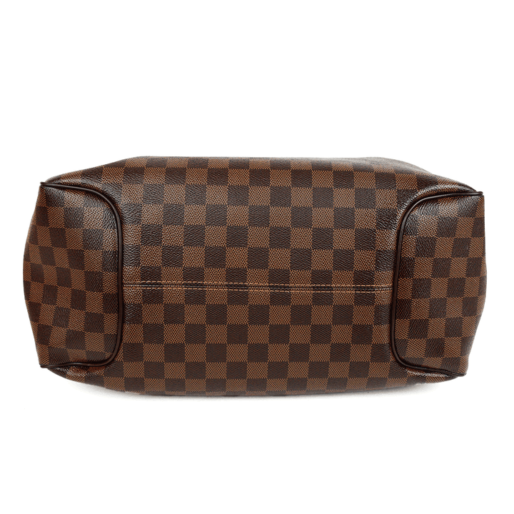 base view of Louis Vuitton Reggia Damier Ebene Shoulder Bag