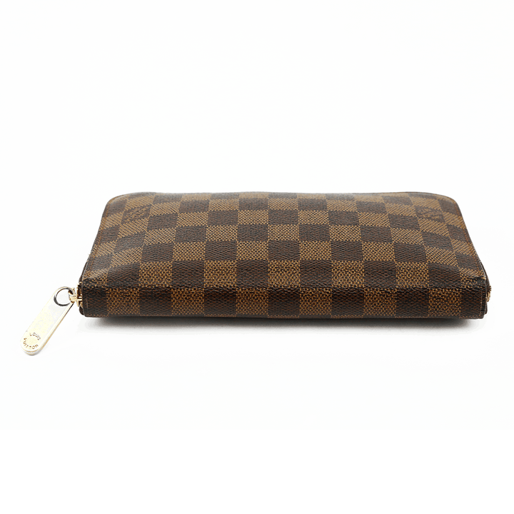 base view of Louis Vuitton Damier Ebene Large Zip-Around Wallet