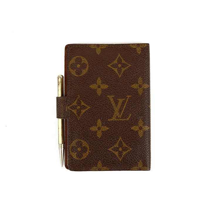 Louis Vuitton Vintage Monogram Coated Canvas Agenda Cover