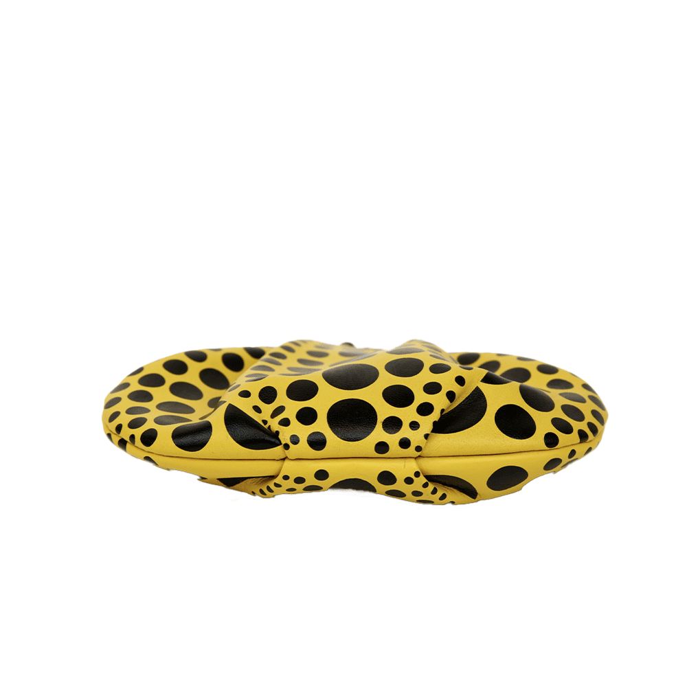 Yayoi Kusama Black 
Yellow Pumpkin Coin Purse