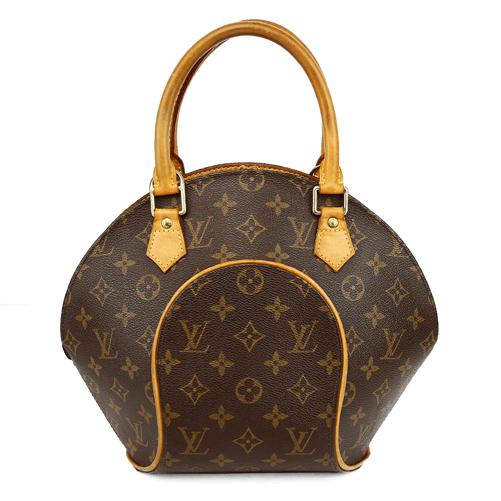 front view of Louis Vuitton Monogram Canvas Ellipse PM