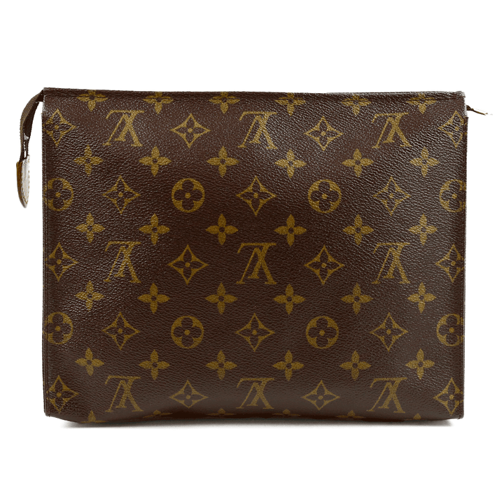 back view of Louis Vuitton Monogram Coated Canvas Toiletry 26