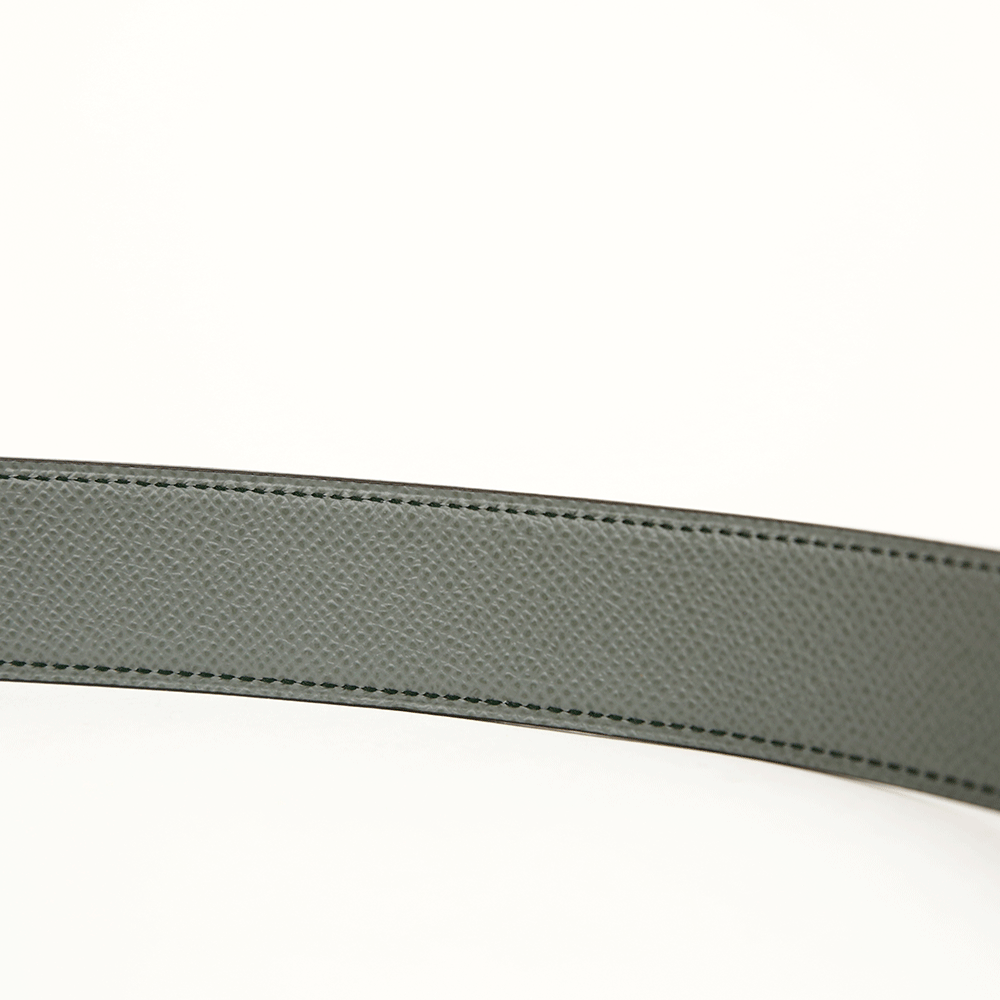 Hermès Reversible Leather H Buckle Belt